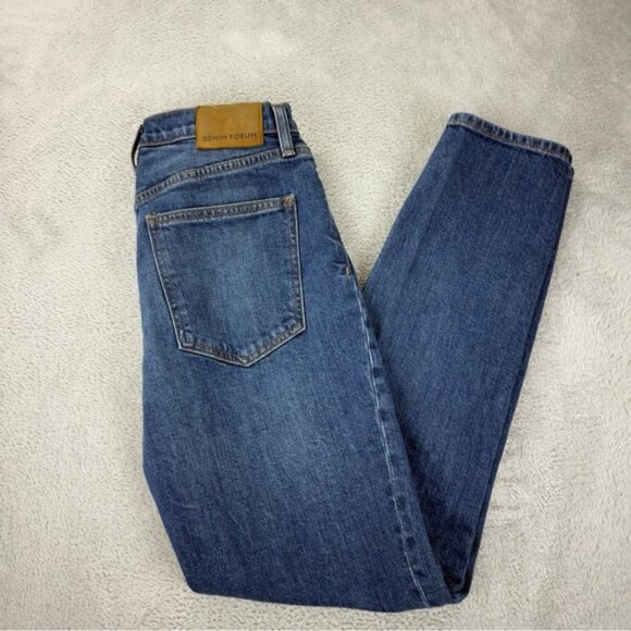 Denim Forum The Yoko High Rise Slim 28L Wo Mens Sz 28x25 Style# CMF10-6102NM-21 - Picture 1 of 5